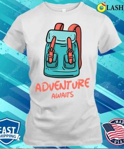 Adventure T shirt Adventure Awaits Outdoor Camping And Hiking T shirt 1
