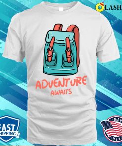 Adventure T-shirt, Adventure Awaits Outdoor Camping And Hiking T-shirt 1 Adventure T shirt Adventure Awaits Outdoor Camping And Hiking T shirt 2