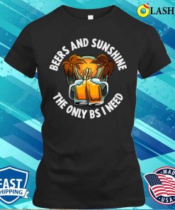 Beers and Sunshine Funny Beer Gift T-Shirt