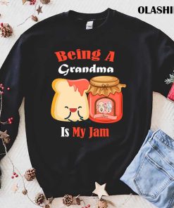 Being A Grandma Is My Jam Classic T-shirt, Trending Shirt Being A Grandma Is My Jam Classic T-shirt, Trending Shirt