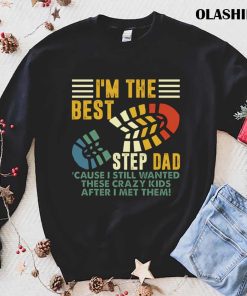 Best Step Dad Footprint Vintage Shirt Best Step Dad Footprint Vintage Shirt