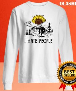 Bigfoot I Hate People Sunflower T-shirt, Hoodie, Sweater, Long Sleeve
