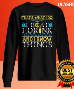 Boating Gifts Boat Owner Men Drinking Shirt