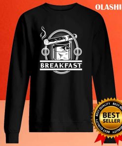 Breakfast Cigar Whiskey Smoke Humidor Cigars Shirt