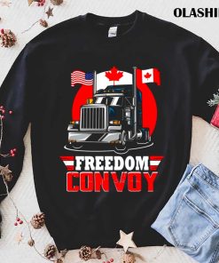 Canada Freedom Convoy Canadian Truckers T-shirt Canada Freedom Convoy Canadian Truckers T-shirt