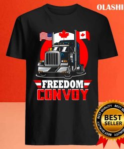 Canada Freedom Convoy Canadian Truckers T shirt 4