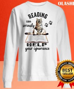 Cat Reading Can Seriously Help Your Shirt