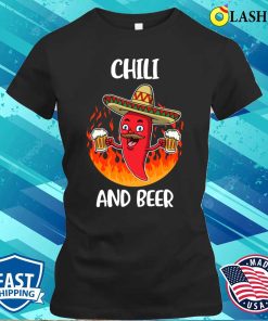 Chili And Beer Funny Spicy Food Gift T-shirt