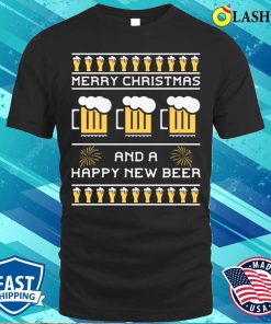 Christmas T-shirt, Beer Drinking Funny Christmas Ugly Sweater Beer Lover T-shirt Christmas T-shirt, Beer Drinking Funny Christmas Ugly Sweater Beer Lover T-shirt