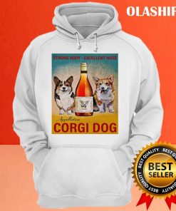 Corgi Dog Wine Shirt 3