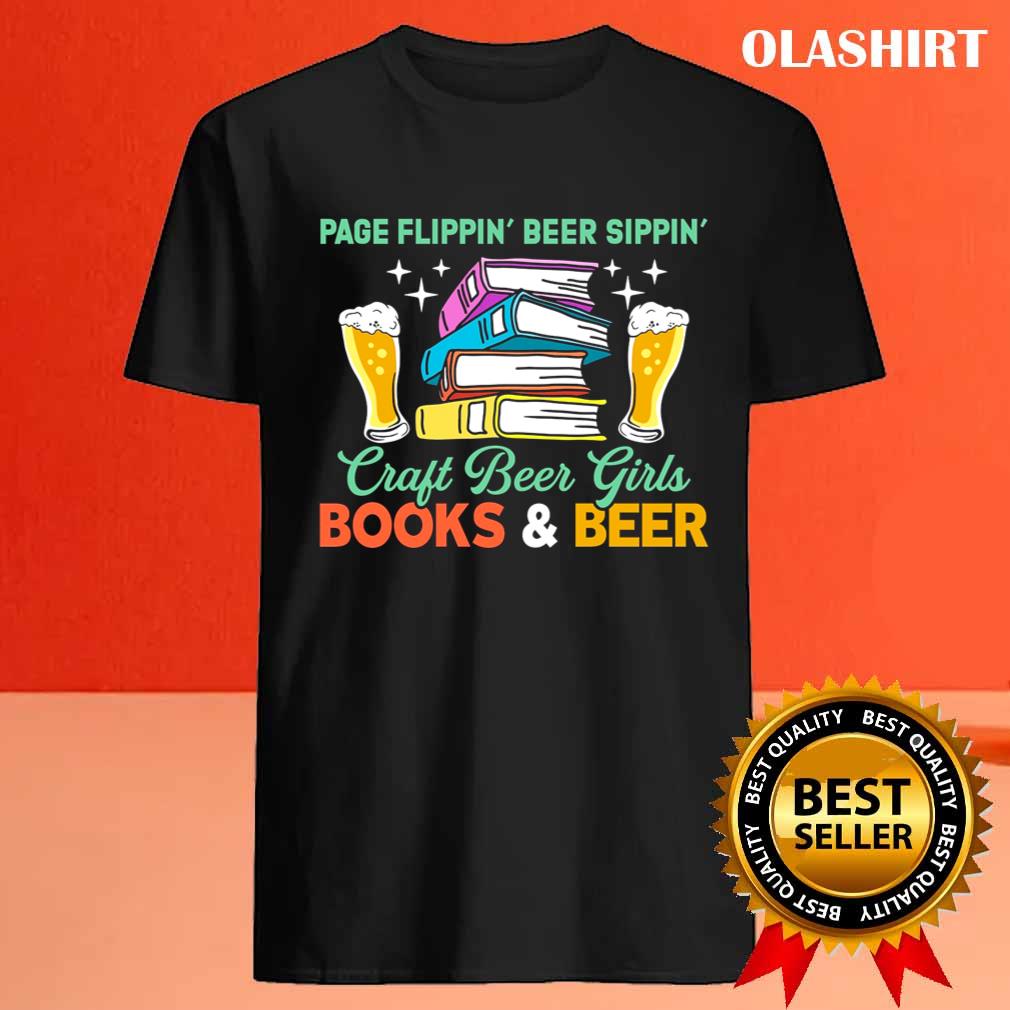 Craft Beer Girls Books & Beer Shirt Craft Beer Girls Books & Beer Shirt