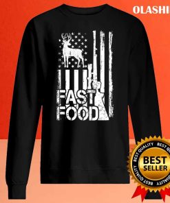 Deer Hunting American Flag Usa T-shirt , Trending Shirt
