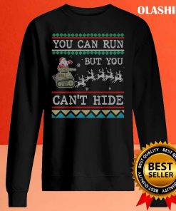 Deer Hunting Santa Hunter Ugly Christmas T-shirt