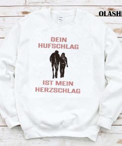 Dein Hufschlag Ist Mein Herzschlag Liebes Pferde Shirt Dein Hufschlag Ist Mein Herzschlag Liebes Pferde Shirt