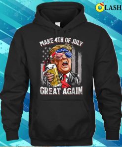 Discount Make 4th Of July Great Again Funny Trump Men Drinking Beer T-shirt Discount Make 4th Of July Great Again Funny Trump Men Drinking Beer T-shirt