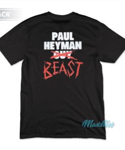 Eat Sleep Break The Streak Paul Heyman Beast T Shirt 3