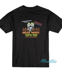 Ecw Heat Wave 2000 T-Shirt Ecw Heat Wave 2000 T-Shirt