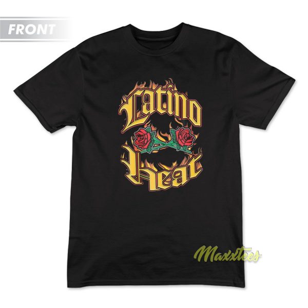 Eddie Guerrero Latino Heat Caliente T-Shirt Eddie Guerrero Latino Heat Caliente T-Shirt
