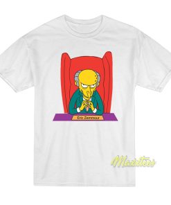 Eric Zemmour 2022 Mr Burns T-Shirt