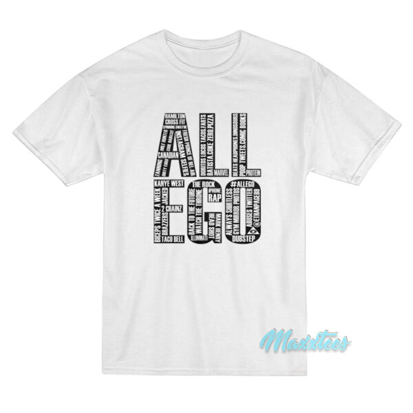Ethan Page All Ego Word Play T-Shirt Ethan Page All Ego Word Play T-Shirt