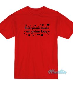Everyone Loves An Asian Boy Benchwarmers T Shirt 4