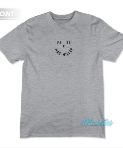 Faces Smile Mac Miller T-Shirt Faces Smile Mac Miller T-Shirt