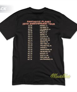 Failure Fantastic Planet Tour Anniversary T-Shirt