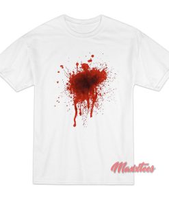 Fake Blood Halloween T-Shirt Fake Blood Halloween T-Shirt