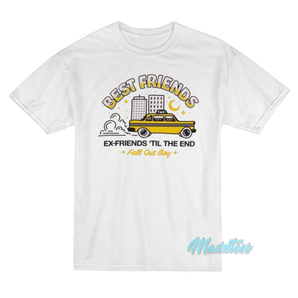 Fall Out Boy Best Friends Bang The Doldrums T-Shirt Fall Out Boy Best Friends Bang The Doldrums T-Shirt