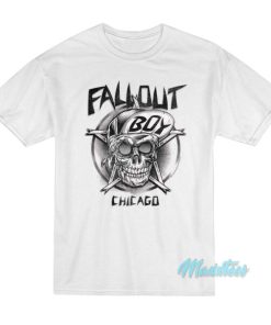 Fall Out Boy Chicago Skull T-Shirt