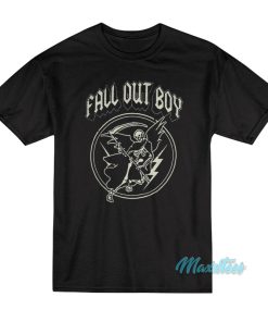 Fall Out Boy Flying Grim Reaper T-Shirt Fall Out Boy Flying Grim Reaper T-Shirt