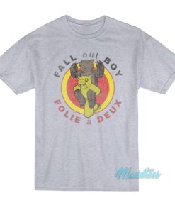 Fall Out Boy Folie A Deux Distressed Bear T-Shirt