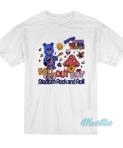 Fall Out Boy Happy Music Stadium Rock And Roll T-Shirt Fall Out Boy Happy Music Stadium Rock And Roll T-Shirt