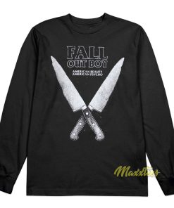 Fall Out Boy Knives Long Sleeve Shirt