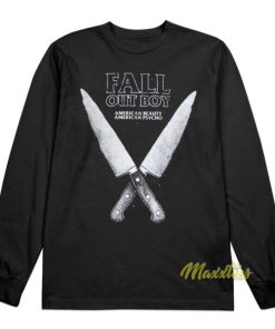 Fall Out Boy Knives Long Sleeve Shirt