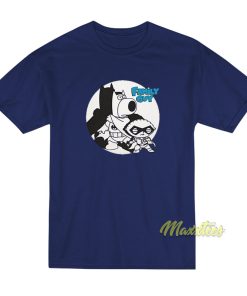 Family Guy Brian and Stewie Batman T-Shirt