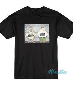Family Guy Peter vs Chicken Mugshot T-Shirt