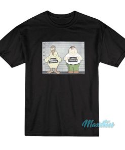 Family Guy Peter vs Chicken Mugshot T-Shirt