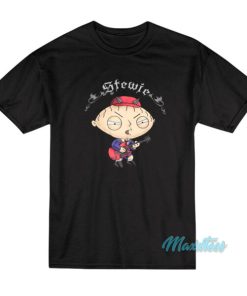 Family Guy Stewie As Angus Young ACDC T-Shirt