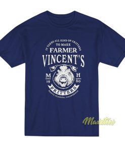 Farmer Vincent Fritters Santa Clarita T-Shirt Farmer Vincent Fritters Santa Clarita T-Shirt
