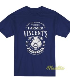 Farmer Vincent Fritters Santa Clarita T-Shirt
