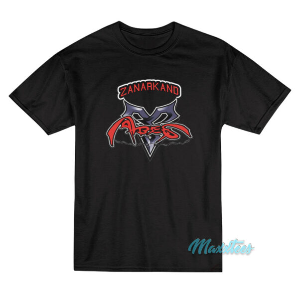 Final Fantasy X Zanarkand Abes Symbol T-Shirt Final Fantasy X Zanarkand Abes Symbol T-Shirt