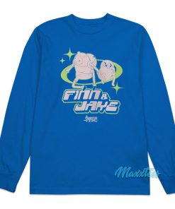 Finn And Jake Adventure Time Tonal Long Sleeve Shirt Finn And Jake Adventure Time Tonal Long Sleeve Shirt