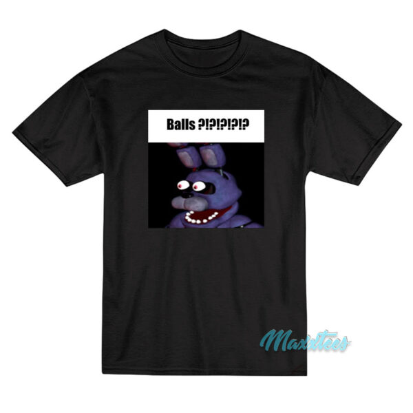 Five Nights At Freddy's Bonnie Balls T-Shirt Five Nights At Freddy's Bonnie Balls T-Shirt