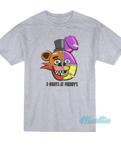 Five Nights At Freddy’s Split Face T-Shirt
