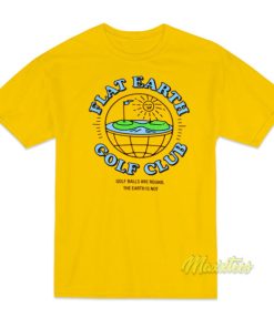 Flat Earth Golf Club T-Shirt