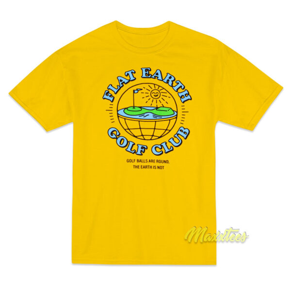 Flat Earth Golf Club T-Shirt Flat Earth Golf Club T-Shirt