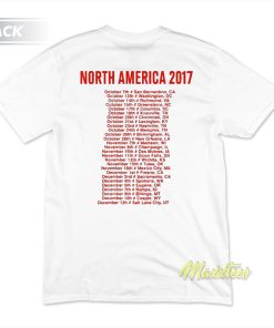 Foo Fighters 2017 North American World Tour T-Shirt