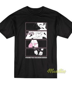 Foureyes X Based Kawaii Anime T-Shirt