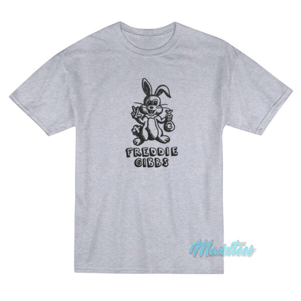 Freddie Gibbs Bunny Rabbit T-Shirt Freddie Gibbs Bunny Rabbit T-Shirt